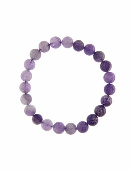 BRACCIALETTO IN PIETRA DURA ELASTICO, SFERE DIAMET