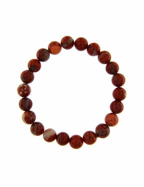 BRACCIALETTO PIETRA DURA 08 mm BRACCIALETTO IN PIETRA DURA ELASTICO, SFERE DIAMET - Etnika Slog d.o.o.