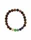 BRACCIALETTO PIETRA DURA 08 mm BRACCIALE CON PIETRE SEMIPREZIOSE NATURALI - 7 CHA - com Etnika Slog d.o.o.