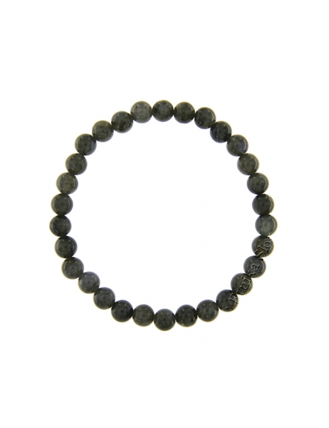 BRACCIALETTO IN PIETRA DURA ELASTICO, SFERE DIAMET