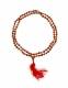 COLLANA MALA IN DIASPRO ROSSO BRECCIA CON FIOCCO C