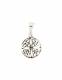 PENDENTE ARGENTO.MISURA DIAMETRO 14 MM
