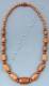 COLLANA IN LEGNO &nbsp;A CILINDRI E PICCOLE SFERE, CHIU