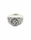 ANELLO IN ARGENTO LAVORATO DIAMETRO FIGURA MM&nbsp;14b