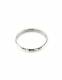 ANELLO IN ARGENTO FEDINA LISCIA SPESSORE 3 MMbr /