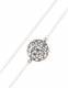 COLLANA ARGENTO PENDENTE DIAMETRO MM 17, LUNGHEZZA