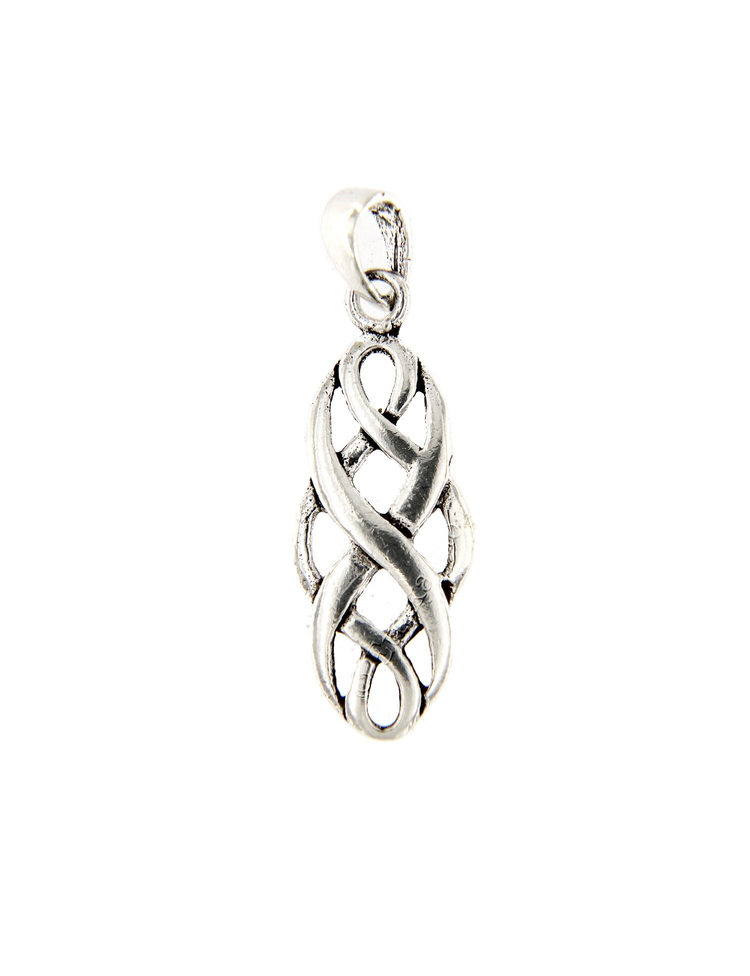 PENDENTE IN ARGENTO.MISURE 20X8 MM- NO PENDENTE IN ARGENTO.MISURE 20X8 MM- NO