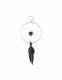 PENDENTE IN ARGENTO.DIAMETRO 16 MM.ACC