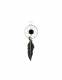 PENDENTE ARGENTO.MISURA DIAMETRO 10 MM