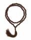 COLLANA MALA&nbsp;IN LEGNO&nbsp;SCURO&nbsp;108 SFERE DA&nbsp;10 MM/