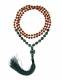 COLLANA MALA&nbsp;SEMI DI RUDRAKSHA 108&nbsp;SEMI DA&nbsp;6 MM DI
