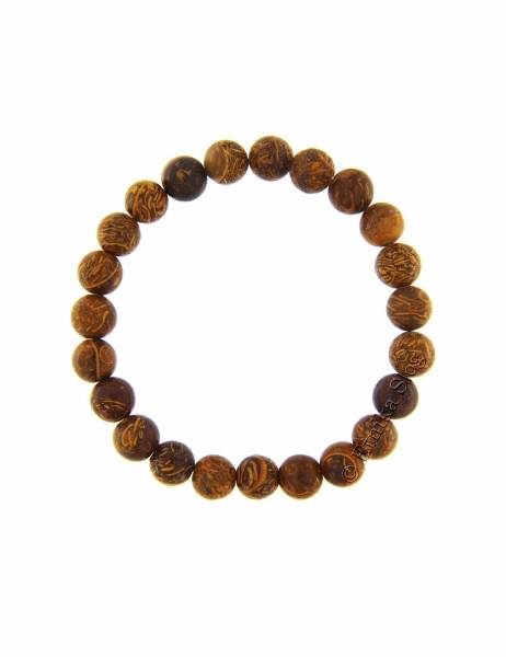 BRACCIALETTO IN PIETRA DURA ELASTICO, SFERE DIAMET