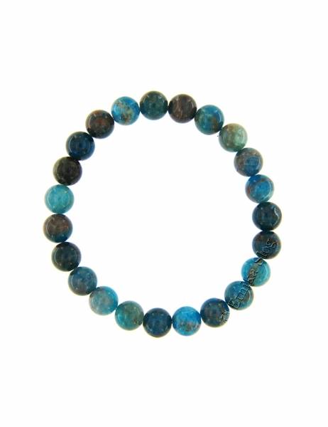 BRACCIALETTO IN PIETRA DURA ELASTICO, SFERE DIAMET