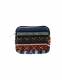 PORTAMONETE IN COTONE A RIGHE , 1 CERNIERA , CM&nbsp;12