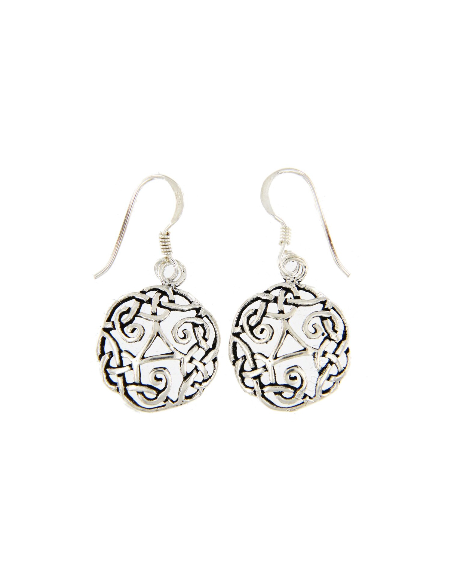 ORECCHINI ARGENTO NODO CELTICODIAMETRO MM 20 ORECCHINI ARGENTO NODO CELTICODIAMETRO MM 20