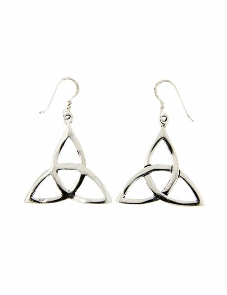 ORECCHINI ARGENTO FORMA TRIQUETRAMISURA 27X2