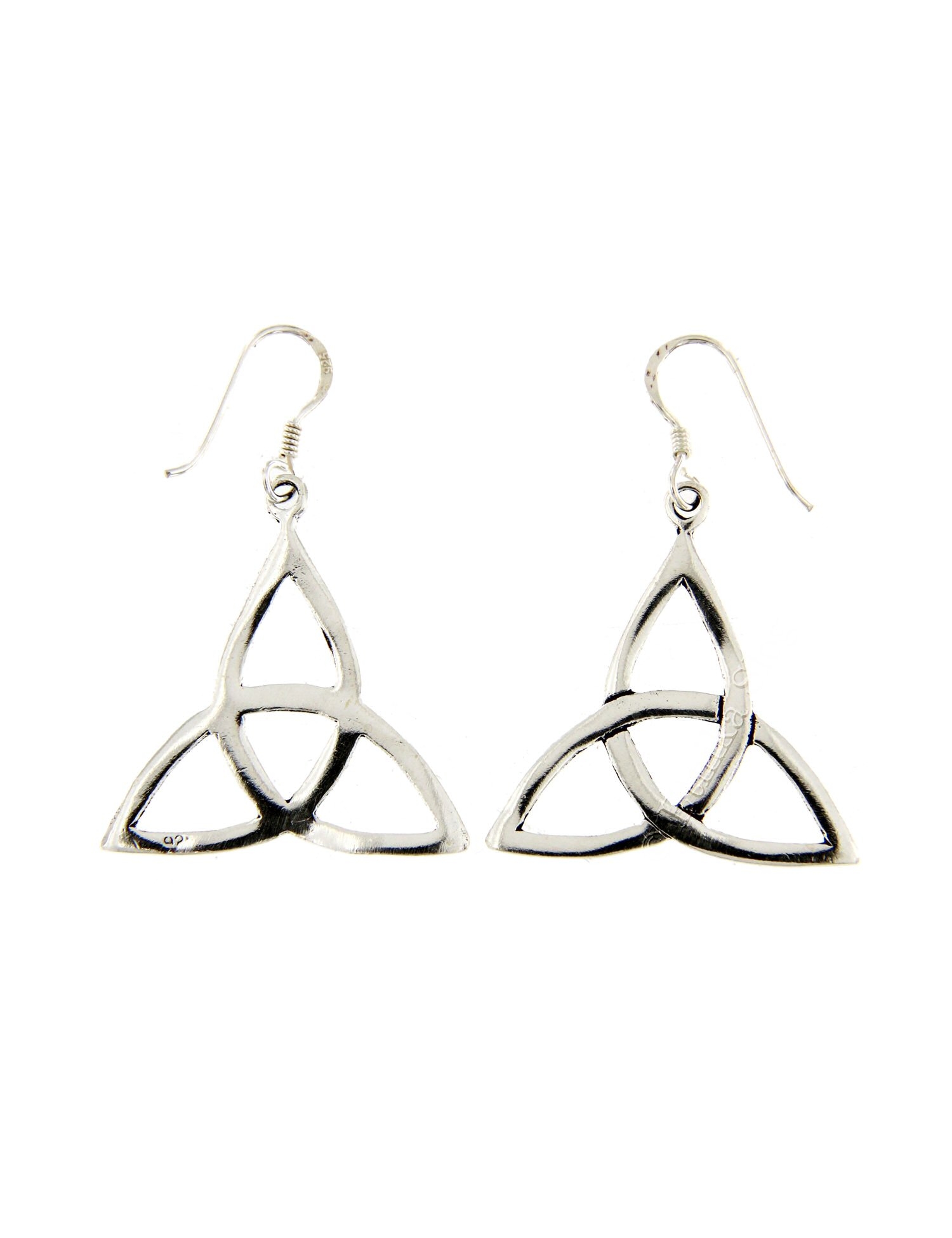 ORECCHINI ARGENTO FORMA TRIQUETRAMISURA 27X2 ORECCHINI ARGENTO FORMA TRIQUETRAMISURA 27X2