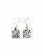 ORECCHINI ARGENTO FIGURA&nbsp;NODOMISURE 10X10 MM