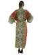 KIMONO LUNGO IN VISCOSA, MANICHE CORTE.DISPO