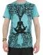 T-SHIRT PER UOMO IN COTONE, EFFETTO STROPICCIATO,