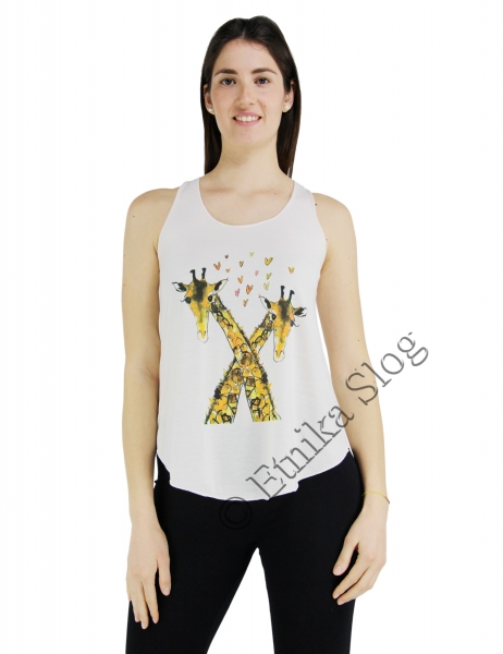 COTTON AND POLYESTER TANK TOPS AB-BCT04-38 - Oriente Import S.r.l.