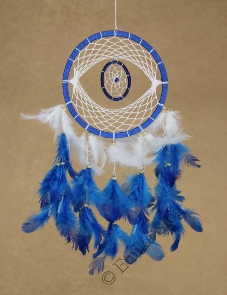 ACCHIAPPASOGNI O DREAMCATCHER INDONESIANO CON OCCH