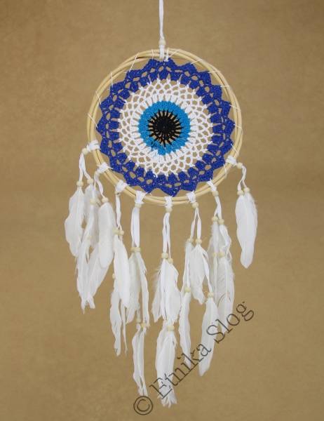 ACCHIAPPASOGNI O DREAMCATCHER INDONESIANO CON OCCH