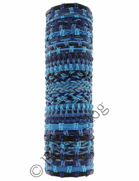 BRACCIALETTO IN&nbsp;COTONE/CUOIO E MATERIALI MISTI.br