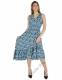 VESTITO&nbsp;LUNGO IN COTONE LEGGERO INDIANO.SPAL