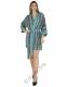 KIMONO&nbsp;3/4 IN COTONE LEGGERO INDIANO.CON CIN