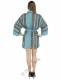 KIMONO&nbsp;3/4 IN COTONE LEGGERO INDIANO.CON CIN