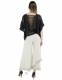 PANTALONE CON FASCIA ELASTICA IN COTONE&nbsp;ORGANICO G