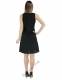 VESTITO CORTO&nbsp;IN COTONE&nbsp;ORGANICO GREZZO A RETE CON