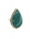 ANELLO IN ARGENTO LAVORATO&nbsp;CON PIETRA DURA&nbsp;AMAZZON