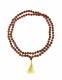 COLLANA MALA&nbsp;SEMI DI RUDRAKSHA 108&nbsp;SEMI DA&nbsp;8-9 MM