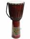 TAMBUTO DJEMBE BONGO ARTIGIANALE&nbsp;IN LEGNO CON DECO
