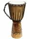 TAMBUTO DJEMBE BONGO ARTIGIANALE&nbsp;IN LEGNO&nbsp;INCISO E