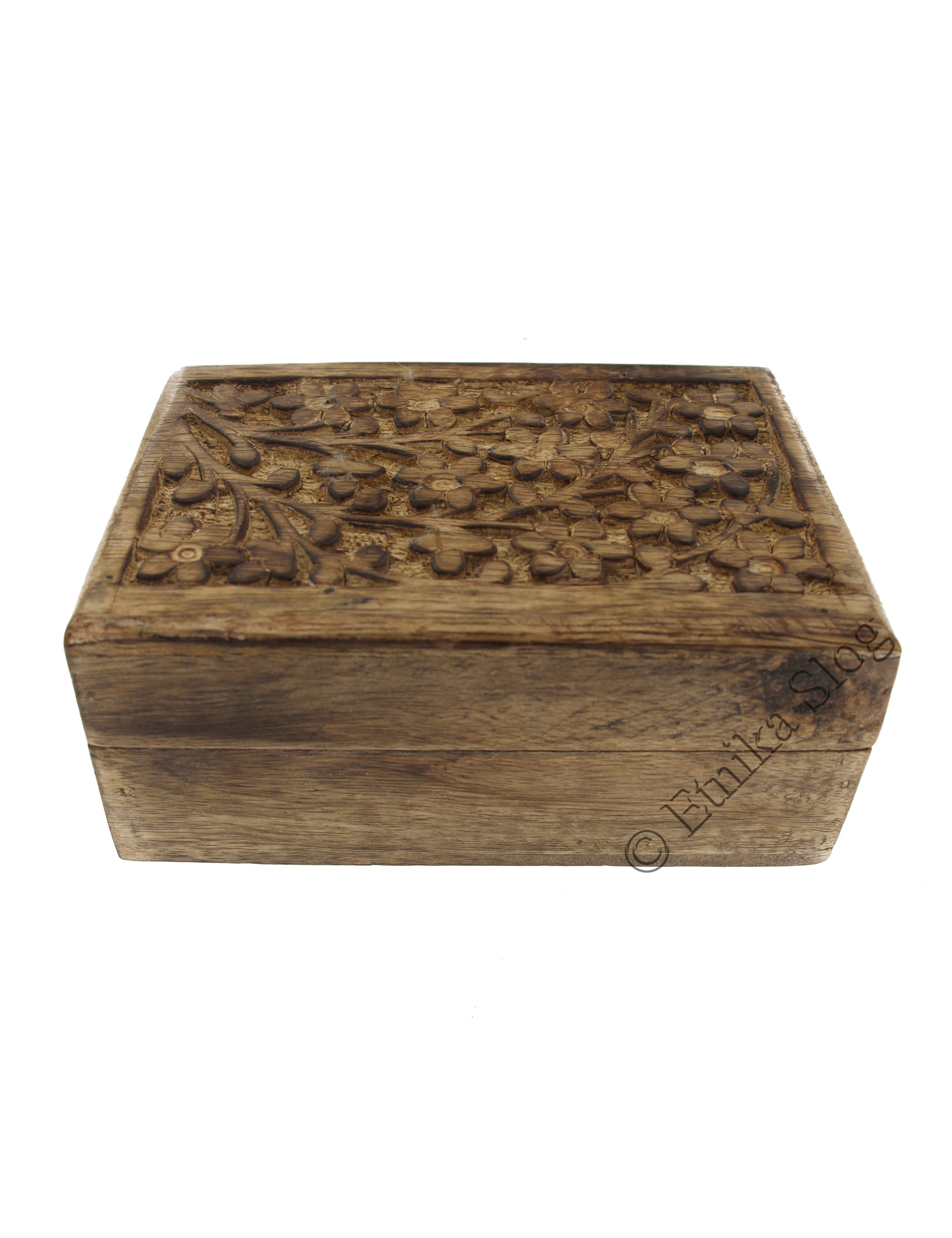 SCATOLA LEGNO INTAGLIATA RETTANGOLARE CM 15X10X6.5 SCATOLA LEGNO INTAGLIATA RETTANGOLARE CM 15X10X6.5