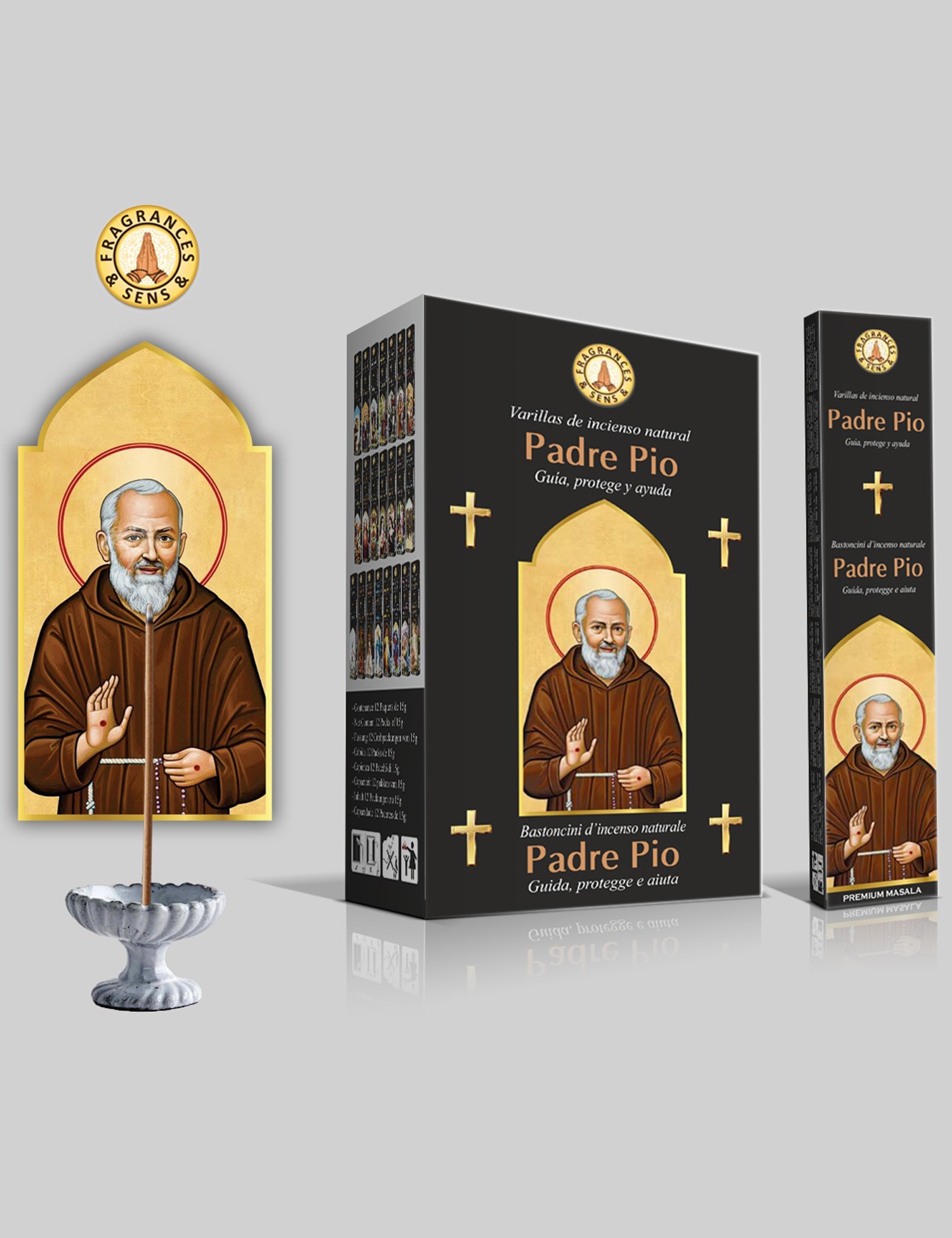 INCENSO FRAGRANCES SENS , FRAGRANZA PADRE INCENSO FRAGRANCES SENS , FRAGRANZA PADRE