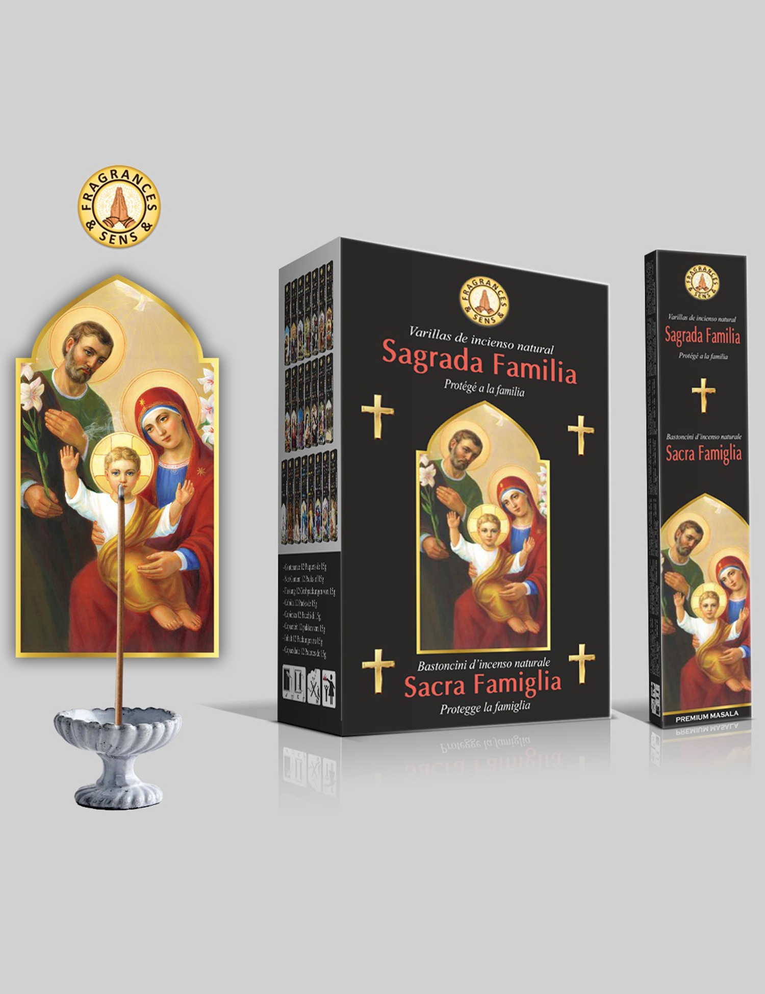 INCENSO FRAGRANCES SENS , SACRA FAMIGLIA INCENSO FRAGRANCES SENS , SACRA FAMIGLIA