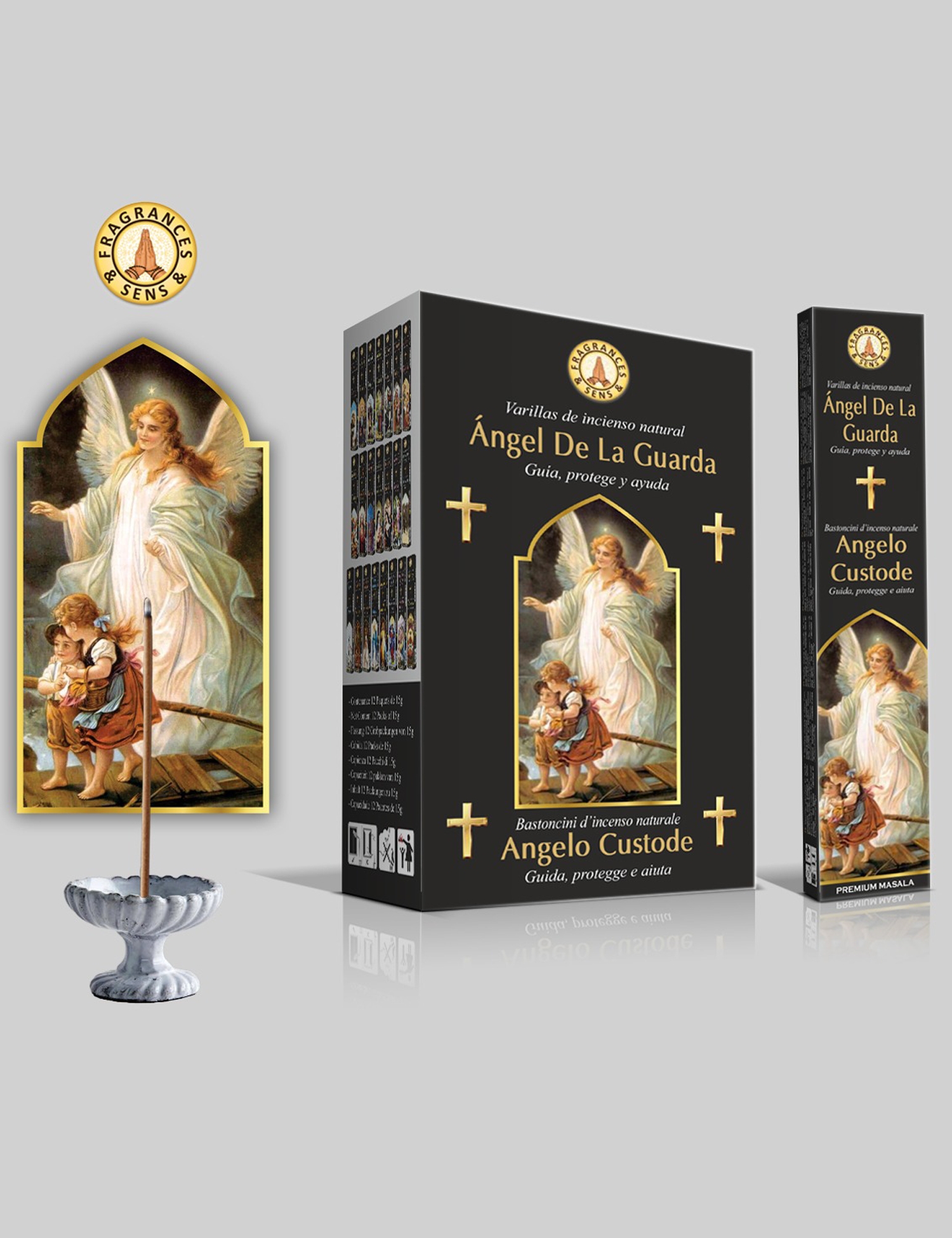 INCENSO FRAGRANCES SENS , ANGELO CUSTODE INCENSO FRAGRANCES SENS , ANGELO CUSTODE