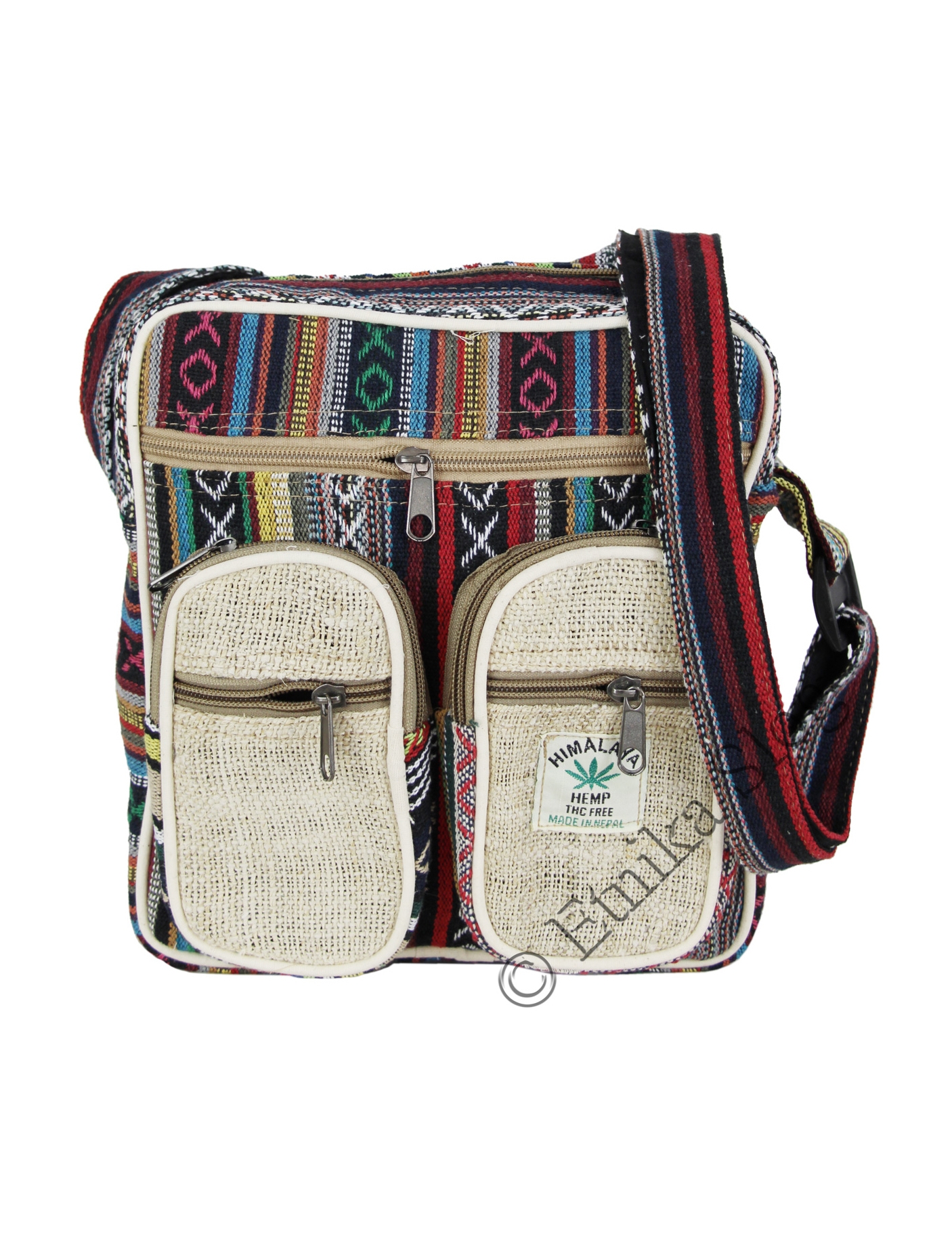 BORSA BORSELLO CANAPA E COTONE COLORE MISTO , TRAC BORSA BORSELLO CANAPA E COTONE COLORE MISTO , TRAC
