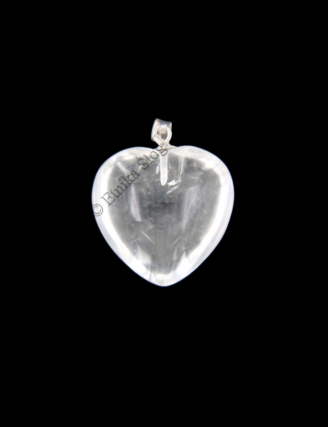 PENDENTE IN PIETRA DURA CON GANCETTO IN ARGENTO. F