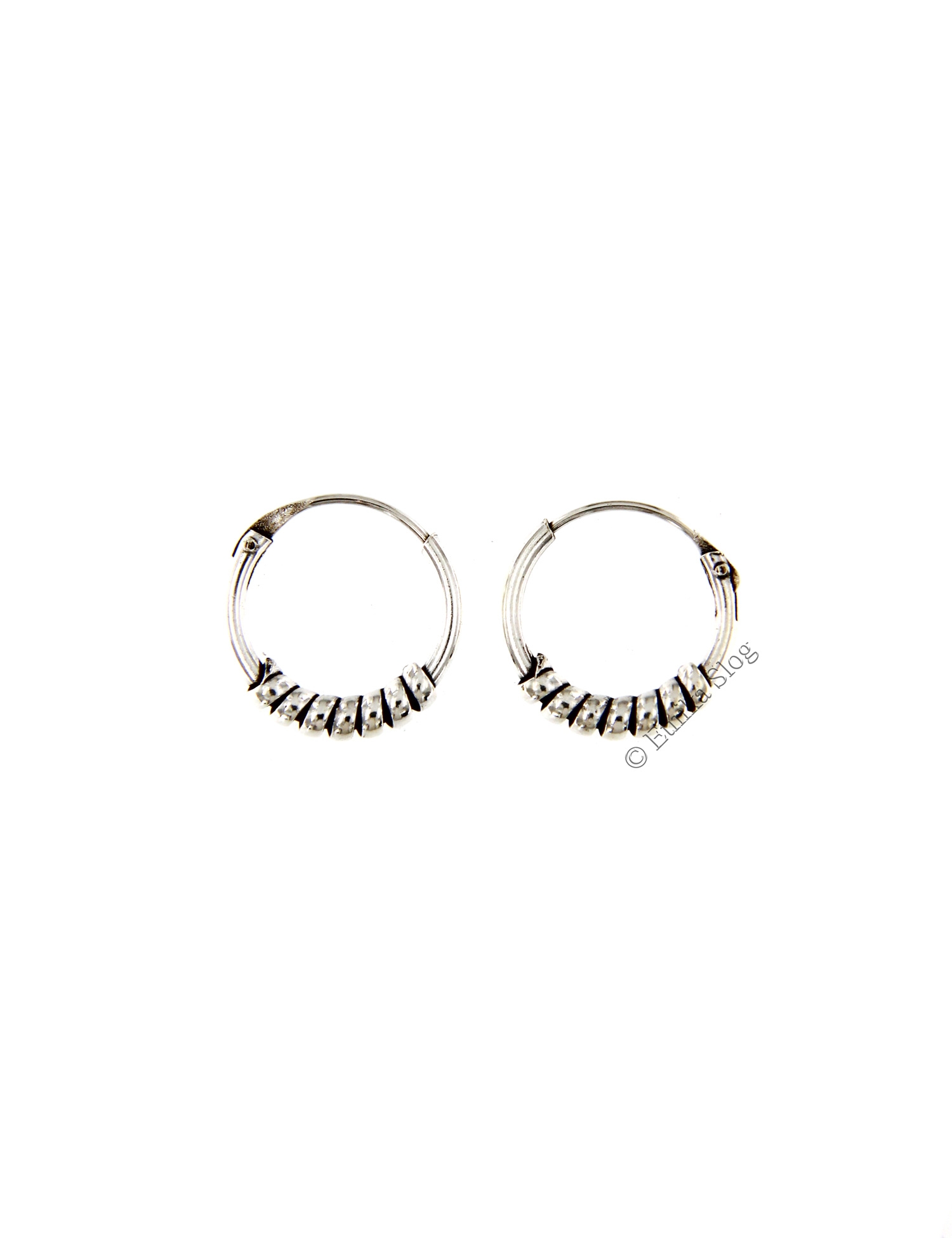 ORECCHINI CERCHIETTI ARGENTO LAVORATI.DIAMET ORECCHINI CERCHIETTI ARGENTO LAVORATI.DIAMET
