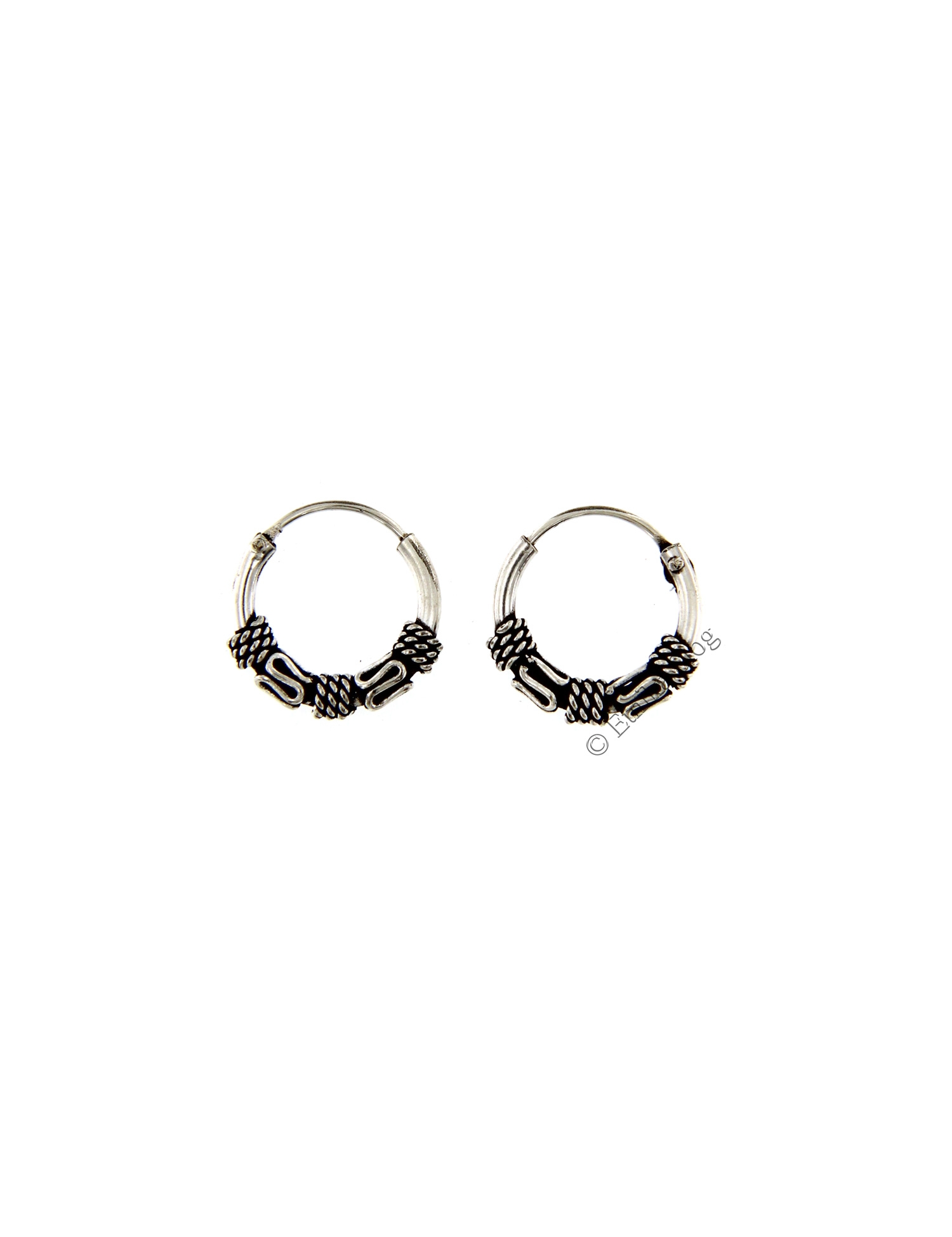 ORECCHINI CERCHIETTI ARGENTO LAVORATI.DIAMET ORECCHINI CERCHIETTI ARGENTO LAVORATI.DIAMET
