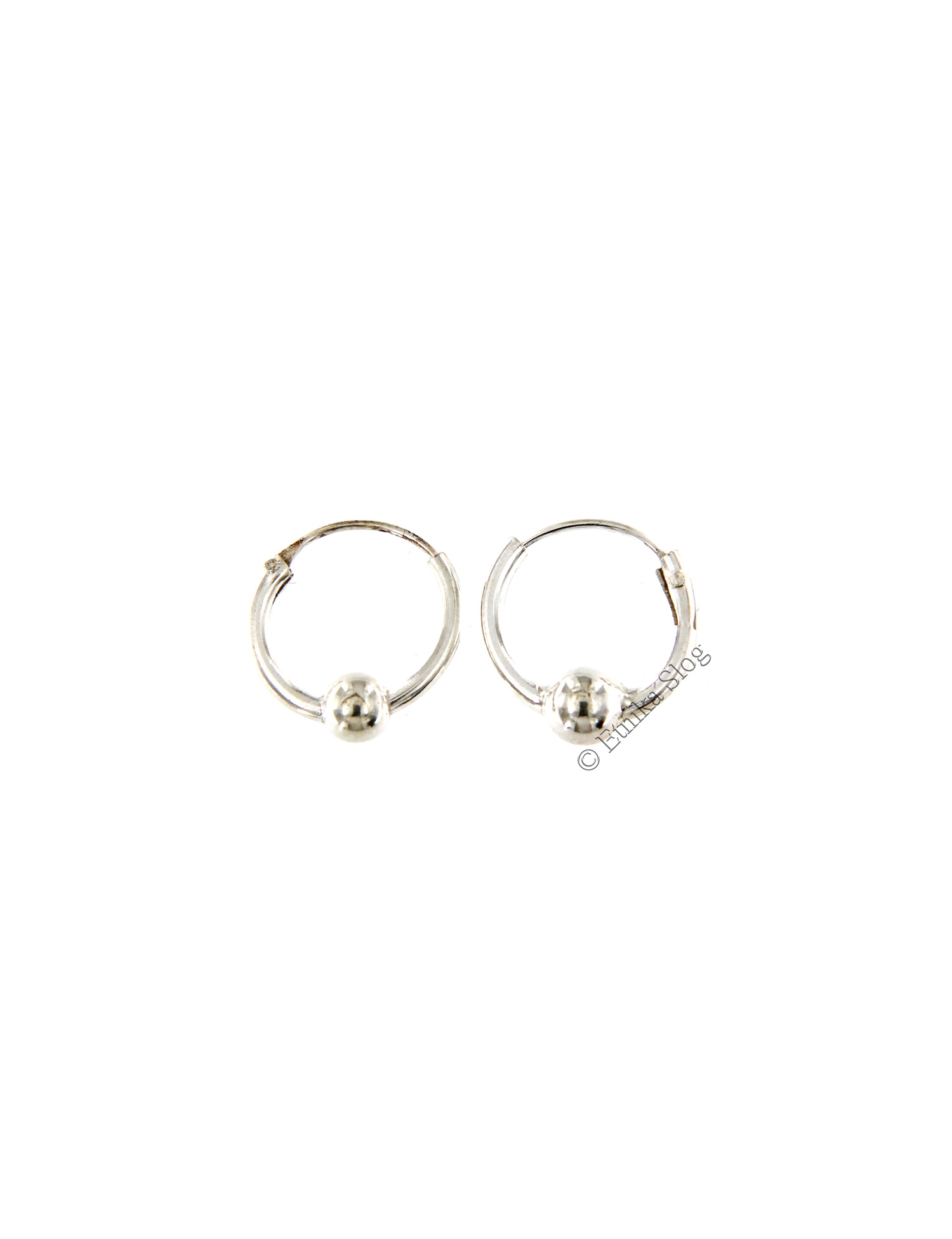 ORECCHINI ARGENTO CERCHIO LISCIO DIAMETRO 10MM CON ORECCHINI ARGENTO CERCHIO LISCIO DIAMETRO 10MM CON