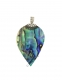 PENDENTE IN ARGENTO CON CONCHIGLIA DI ABALONE./