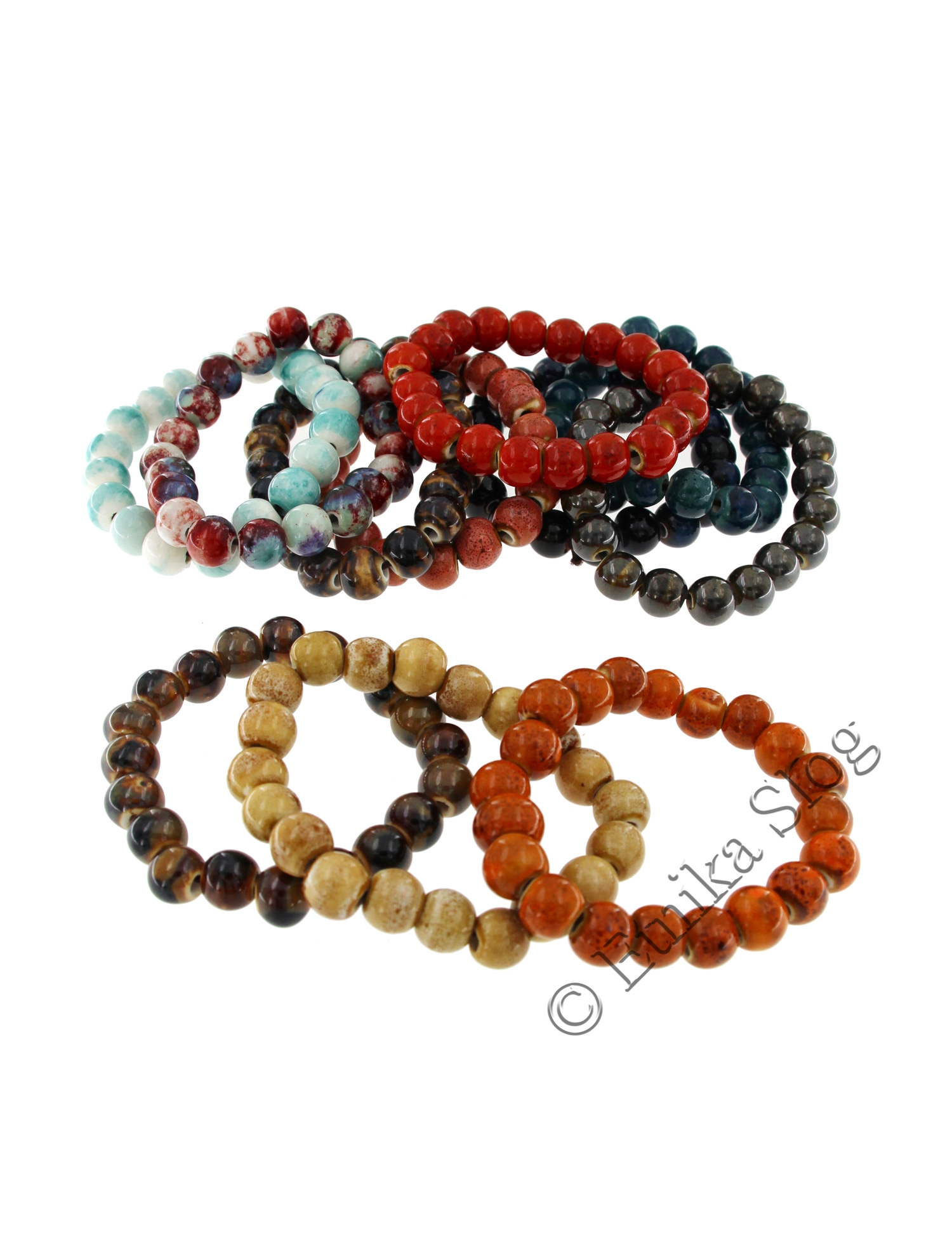 BRACCIALETTO IN CERAMICA COLORATOCOLORE E FO BRACCIALETTO IN CERAMICA COLORATOCOLORE E FO