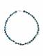 COLLANA IN ARGENTO&nbsp;E PIETRA DURA -APATITE- LUNGHEZ
