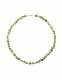 COLLANA IN ARGENTO&nbsp;E PIETRA DURA -PREHNITE- LUNGHE